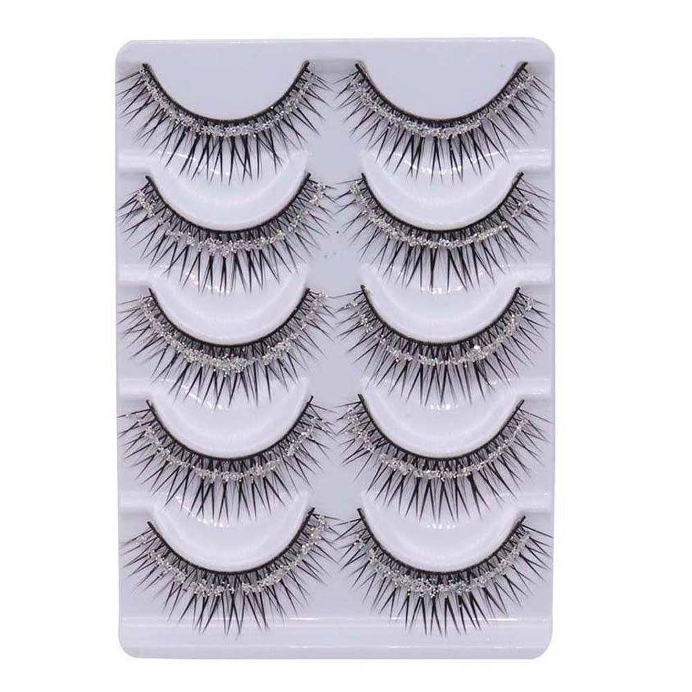Eyelash Extension For Big Eyes - Lasting Shiny Rhinestone Glitter Sequins Rhinestone