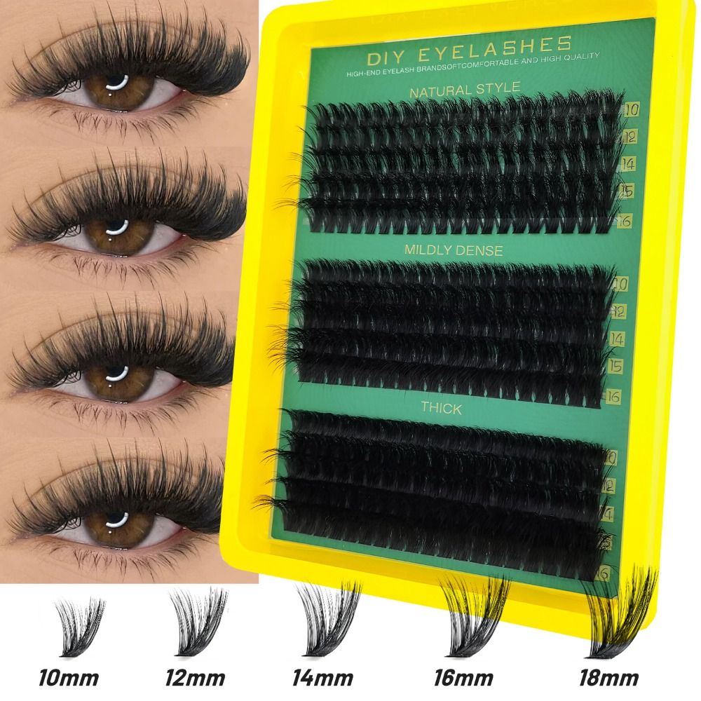 Eyelash Extension Natural Look - Natural Look False Eyelashes Bond and