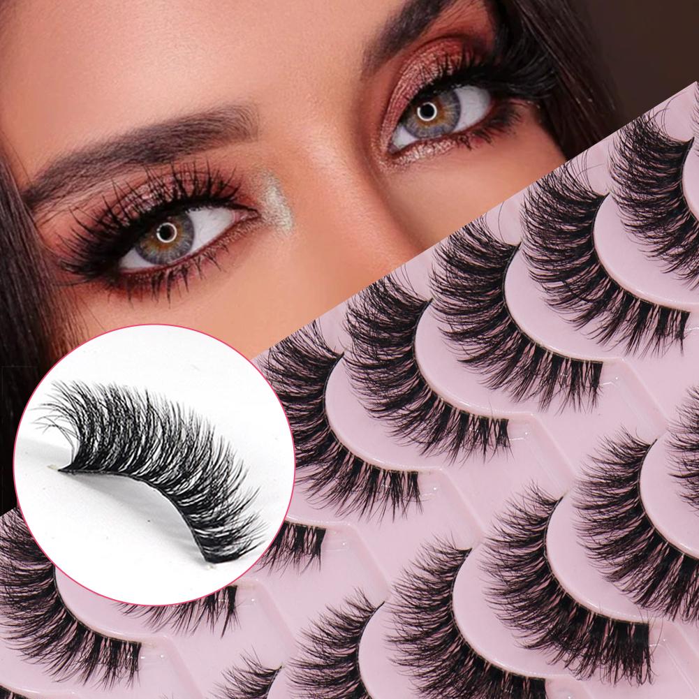 Eyelash Extension For Big Eyes - Entire Fluffy False Eyelash Fox Eyelashes