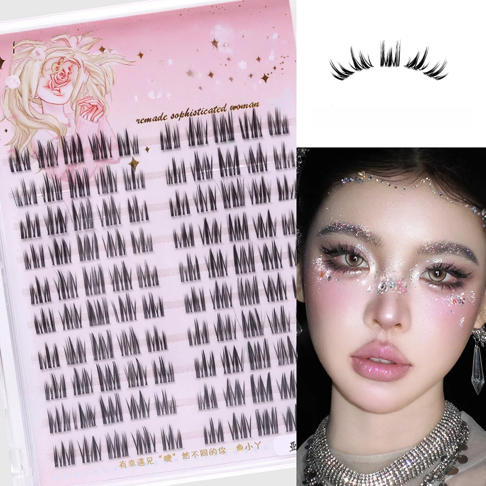 Reusable Spiky Segmented Clust - огляд і ціна Eyelash Extension For Big Eyes