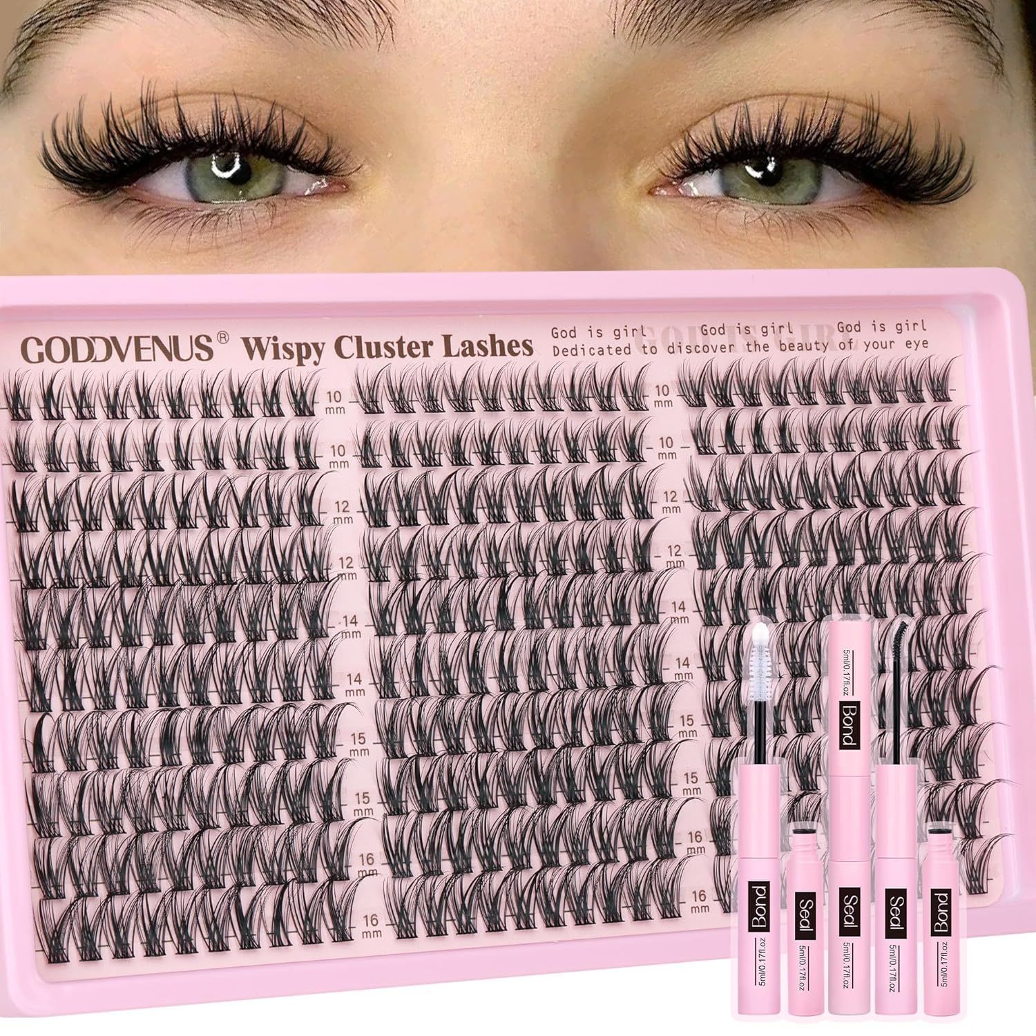 DIY eyelash extension set natu - огляд і ціна Eyelash Extension Equipment