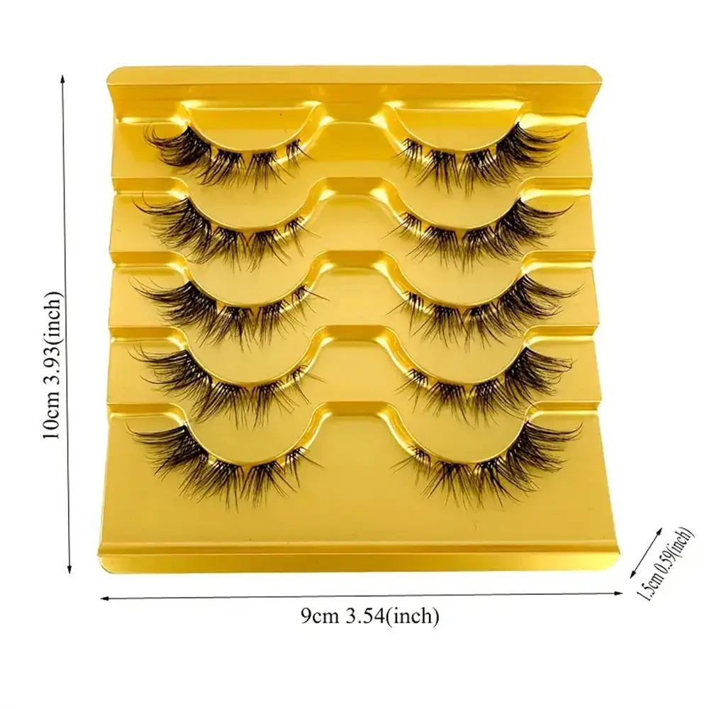 5 Pairs Eyelashes Invisible St - огляд і ціна Eyelash Extension For Big Eyes