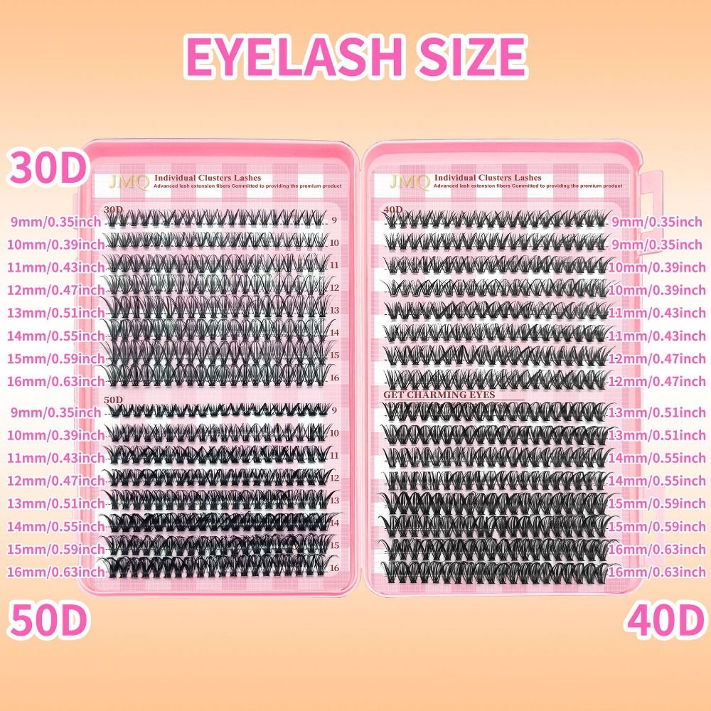 9-16mm Length False Eyelashes  - огляд і ціна Eyelash Extension Natural Look