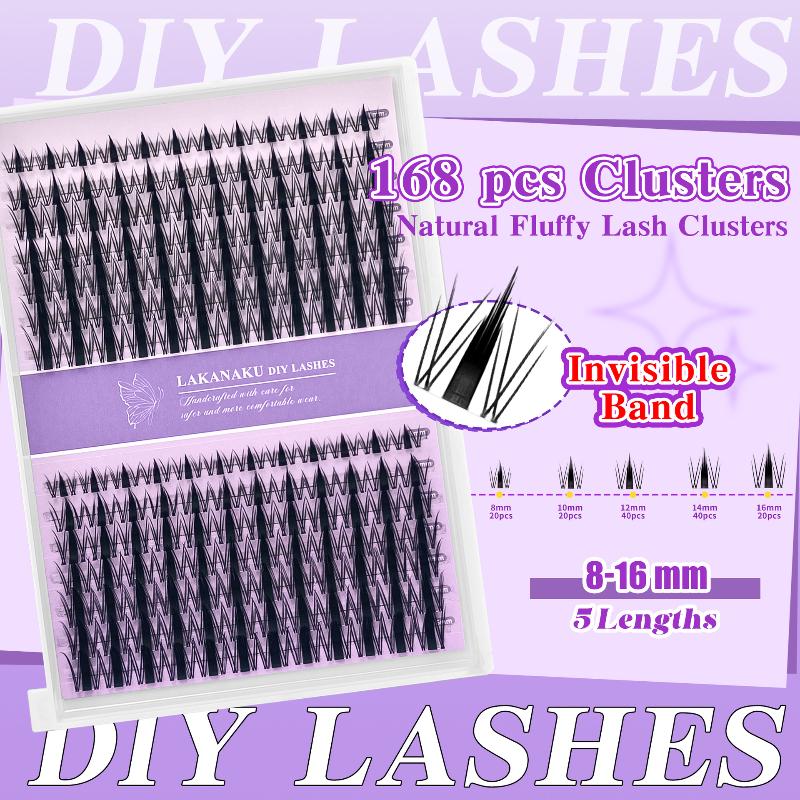 Natural Eyelashes Lashes Clust - огляд і ціна Eyelash Extension Equipment