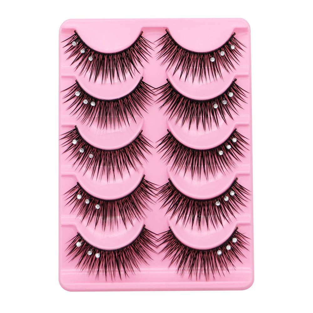 Sequins Thick Cross Lash Eye M - огляд і ціна Eyelash Extension For Big Eyes