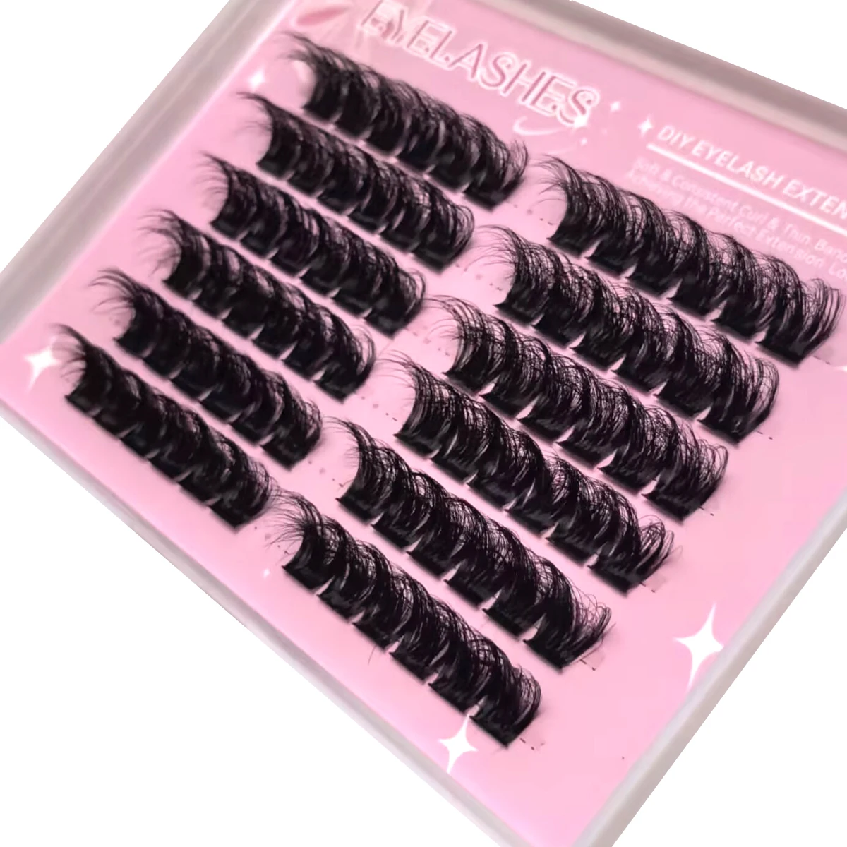 AMSDCN 10 rows false eyelash   - огляд і ціна Eyelash Extension For Big Eyes