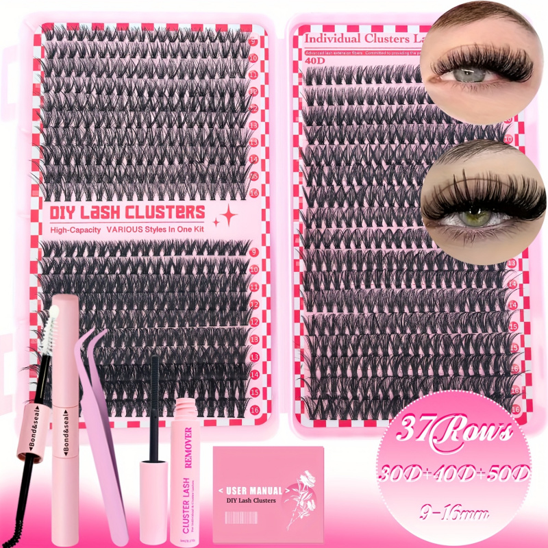 740/200pcsCluster Eyelash Exte - огляд і ціна Eyelash Extension Equipment