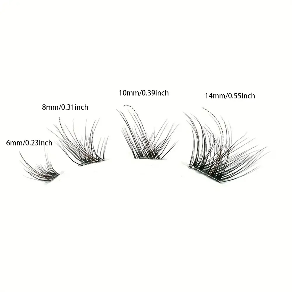 5 Pairs Eyelashes Invisible St - огляд і ціна Eyelash Extension For Big Eyes