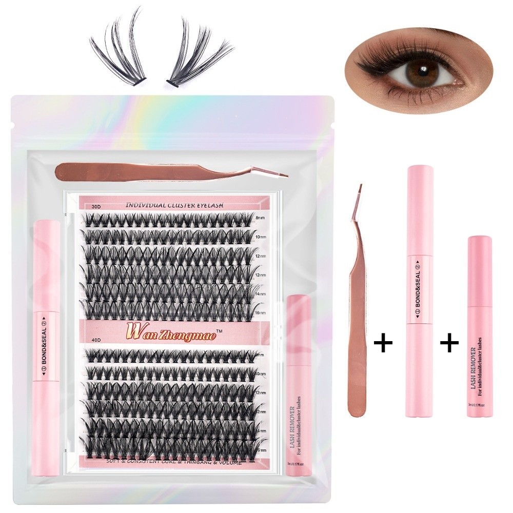 8-16mm Length False Eyelashes  - огляд і ціна Eyelash Extension Natural Look