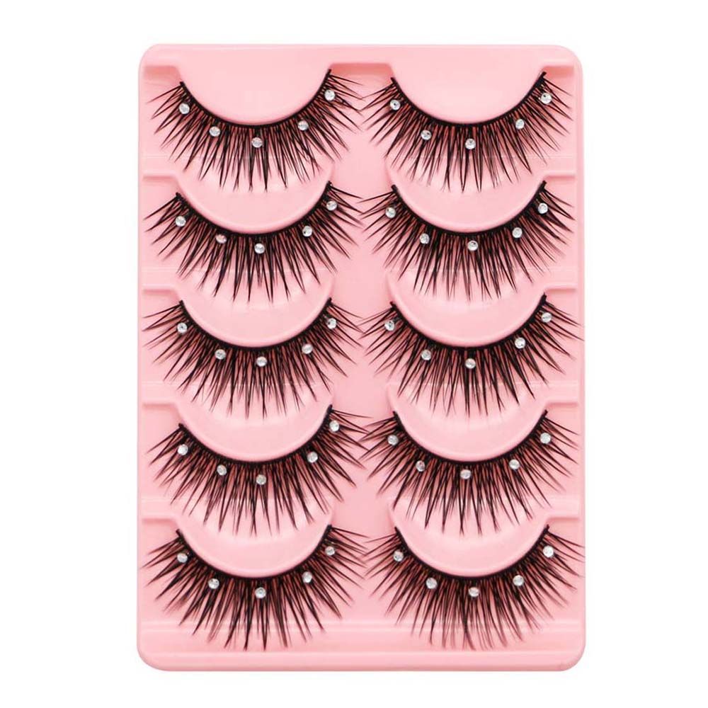 Makeup Tool Shiny Rhinestone L - огляд і ціна Eyelash Extension For Big Eyes