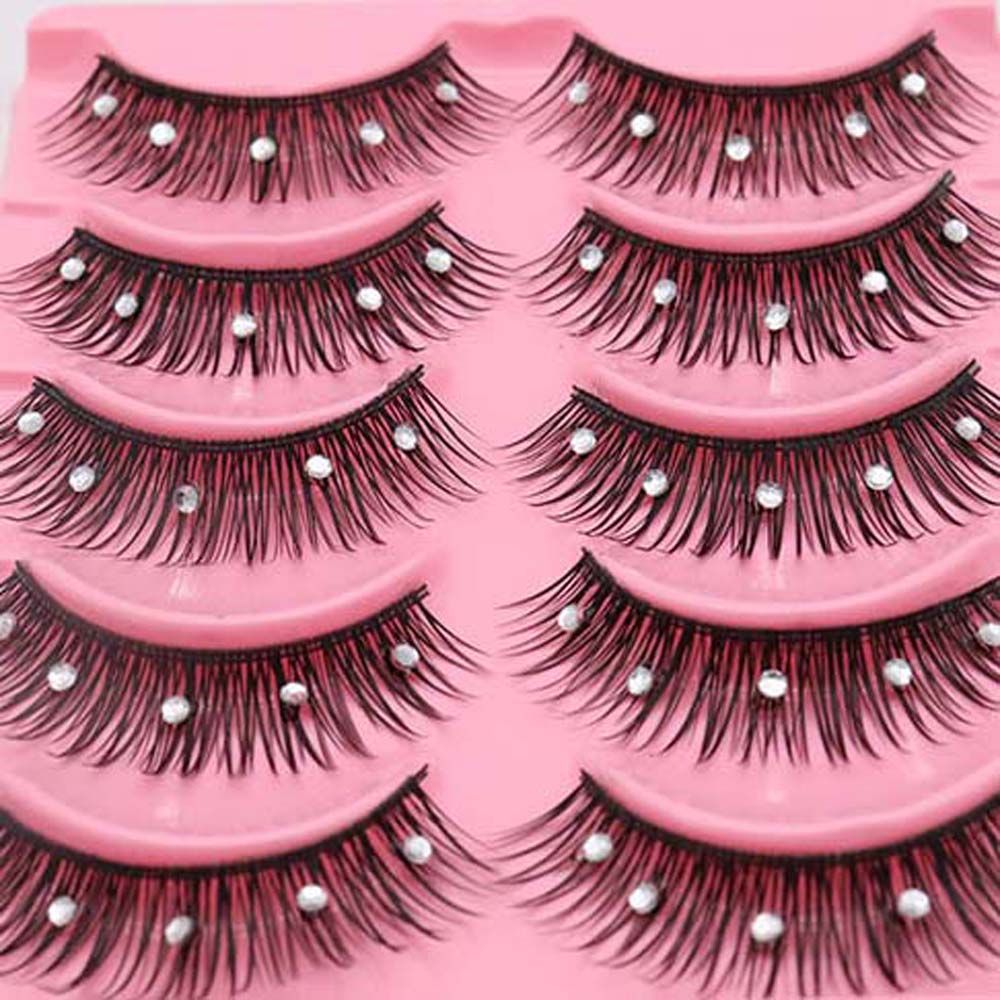 Makeup Tool Shiny Rhinestone L - огляд і ціна Eyelash Extension For Big Eyes