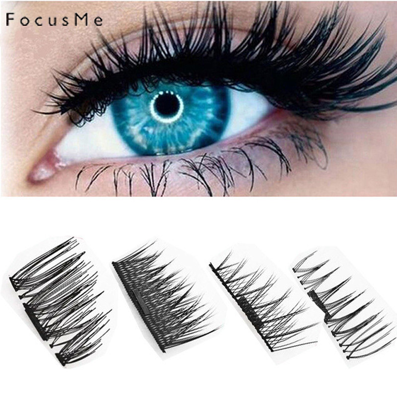 FocusMe 4pcs/2Pair Double Magn - огляд і ціна Eyelash Extension For Big Eyes